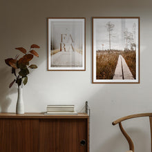 Ladda upp bild till gallerivisning, Tavelvägg-Spång genom myren &amp; Norrländska ord
